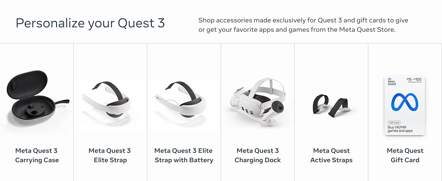 Personalize your Quest 3.